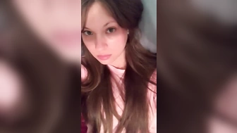 Anna Blossom Минет с большим камшотом на лицо перед сном