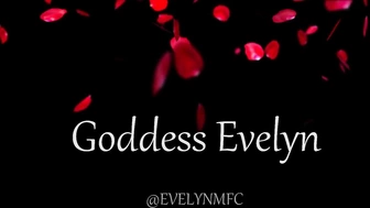 Goddess Evelyn Синие шары для задницы