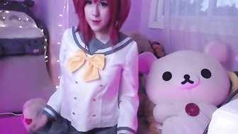 [ManyVids.com] (Ellie_Marie, EllieMarie, SugaryBunny) -  Ruby Kurosawa POV Ride Skinny chick