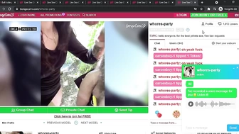 whores-party приватное шоу