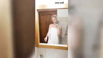 Cute Blonde Babe Showing off her Hairy Armpits and her Super Hairy Bush_CutieBlonde_1080p