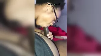 Ebony Nerd Performs Blowjob he'll never Forget¡_BuggLor28_720p