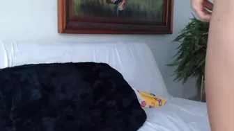 marysuz big ass blonde in stockings twisting her ass