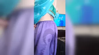 RosieKawaii  slim model strips in the woods