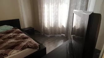 angel ts jerking off sitting on the edge of the bed