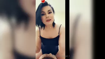 angel ts graceful female seduces with juicy tits