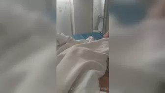 Paloma Veiga aka palomaveiga jerking in the car