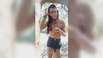 Paloma Veiga aka palomaveiga busty bitch exposes her charms
