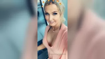 Kayleigh Coxx aka kayleighcoxx84 thick slut caresses  tits