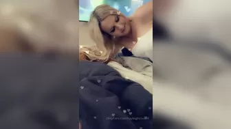 Kayleigh Coxx aka kayleighcoxx84 crazy bitch furiously masturbating cunt