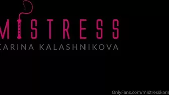 Mistress Karina 22 September 2020