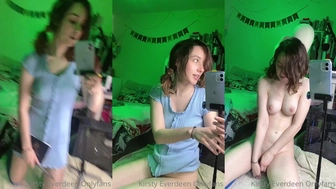 Kirstyeverdeen onlyfans plays her clit