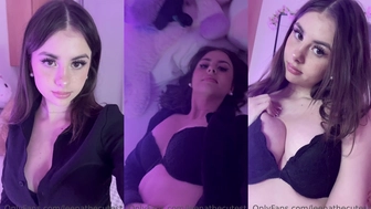 Leenathecutest onlyfans busty slut playing