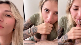 Sofiaortega2001 onlyfans thin chick fapping