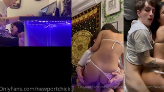 Newportchick onlyfans thin young model