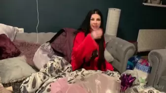 Megan Inky aka inky real shy young lady caresses anus