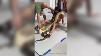 Jaslyn Lee aka tsjaslynlee gorgeous beast jumping on a dildo