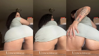 Urnextmuse onlyfans sporty babe plays butt plug