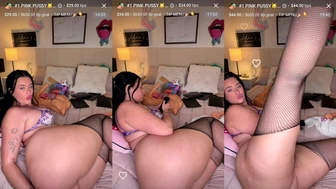 Adria Rose onlyfans pale slut masturbates