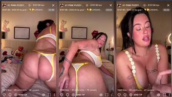 Adria Rose onlyfans fingering shaved vulva
