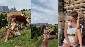 anna.ralphs onlyfans busty whore masturbates