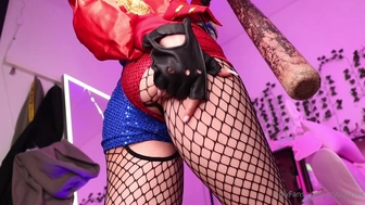 WaifuMia waifumia izzybunnies onlyfans fapping in ripped pants