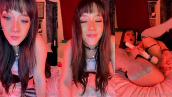 KirraCady onlyfans model masturbates