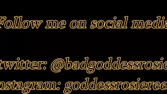 Goddess Rosie Reed Coerced Bi Faggot Big Black Cock Dildo Brainwashing_GoddessRosie_1080p