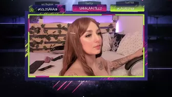 sara_x18 attractive cockroach shows tanned body