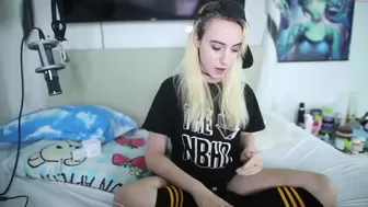 lana_rain appetizing mare jerking her pussy with a phallus