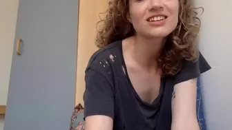 kosherpussy hot young lady caresses big tits