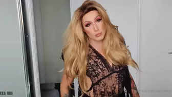 Brooke Spearz crazy chick caresses natural tits