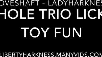 Liberty Harkness  cum from vibrator