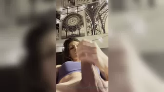 Jade Venus spicy slut jerking hairy cunt