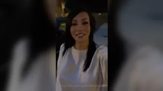 Gabriella De Carvalho aka gabridecarvalho nude chick posing on the couch