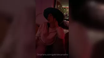 Gabriella De Carvalho aka gabridecarvalho Lacy brunette