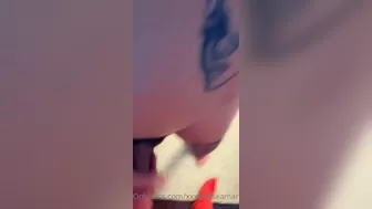 Chelsea Marie aka xxxchelseamarie big tit teases her pussy with a phallus