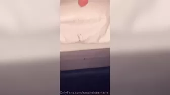 Chelsea Marie aka xxxchelseamarie cute slut fucks her dildo