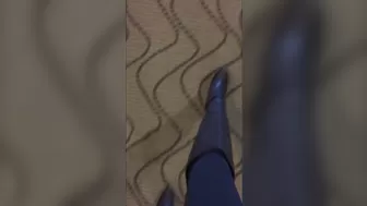 Jenny_Blighe classy chick strips and caresses her cunt