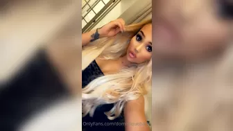 dominiquebarbi naughty doll fucks herself with a phallus