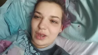 ManyVids.com Bad_Dolly sweet beauty in white lingerie dances before webcam