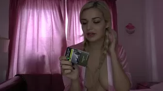 ManyVids.com Bad_Dolly cute baby fucks herself with black dildo fingers