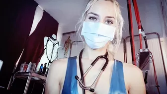 Mistress Euryale amazing female caresses shaved pussy