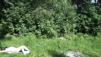 I Sunbathe on Public Beach - Suddenly Stranger Fingers my Pussy) Part 1_Brunetteinheaven_720p