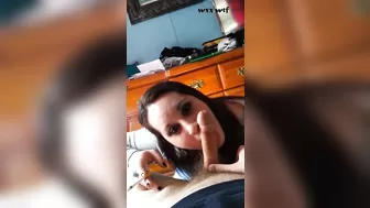 MiiHoe420 Smoking Blowjob for Daddy in my StepSisster's Bed (teaser)_MiiHoe420_1080p