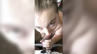 Nasty Talking White Girl Fucks and Sucks Black Guy till he Cums_BdaProductions_1080p