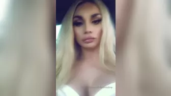 Lola aka lolachristina busty slut jerks off and cums