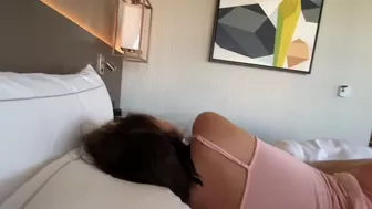 Krissy Lynn  writes pen on boobs and ass
