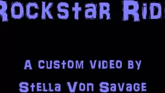 Stella_Von_Savage busty brunette caresses shaved vagina