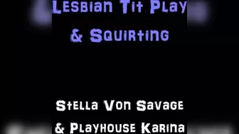 Stella_Von_Savage and finally decided to jerk off her shaved pussy